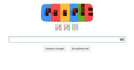 Google ma urodziny. Tak wita nas dzisiaj Doodle
