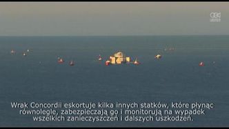Wycieczkowiec Costa Concordia odholowany do Genui, gdzie zostanie pocięty na złom
