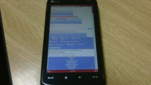 HTC Touch HD z ekranem w wysokiej rozdzielczości 1