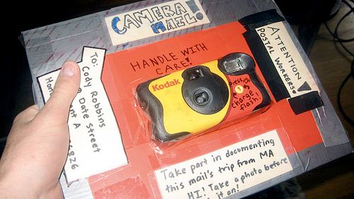 Cameramail - aparat, który zarejestrował swoją podróż przez USA 1