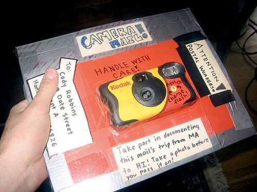 Cameramail - aparat, który zarejestrował swoją podróż przez USA