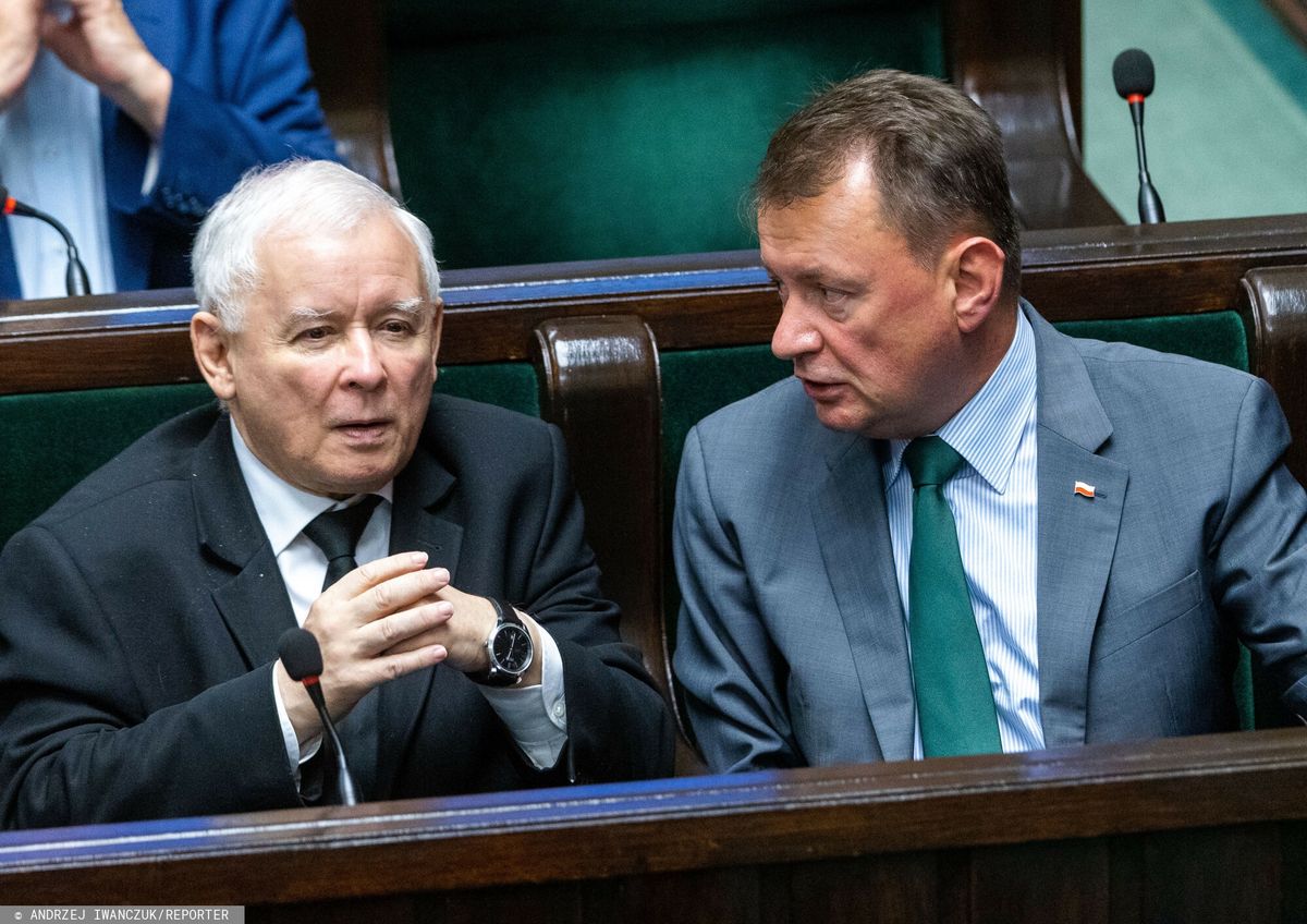 Jarosław Kaczyński ma duży wpływ na Mariusza Błaszczaka