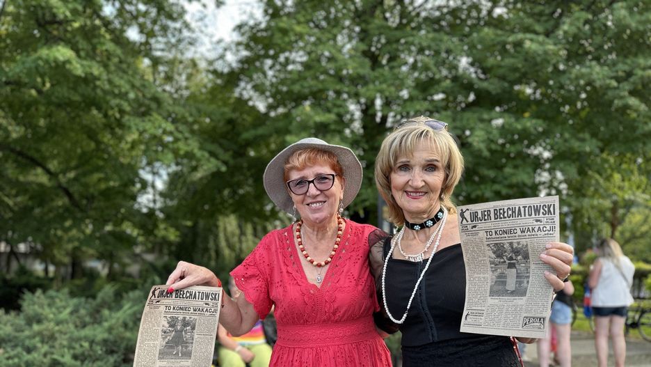 Piknik retro na zakończenie wakacji w Bełchatowie