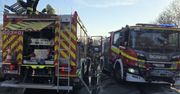 Józefów: Pożar budynku. 40 osób ewakuowanych. Mieszkańcy nie mogą wrócić do lokali