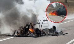 Doszło do samozapłonu. 88-latek cudem się uratował