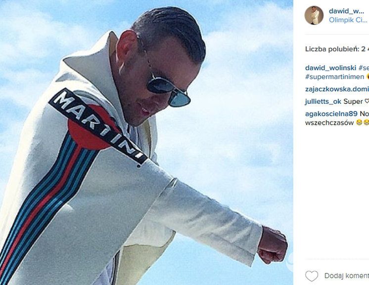 Dawid Woliński na majówce w Soczi (fot. Instagram)