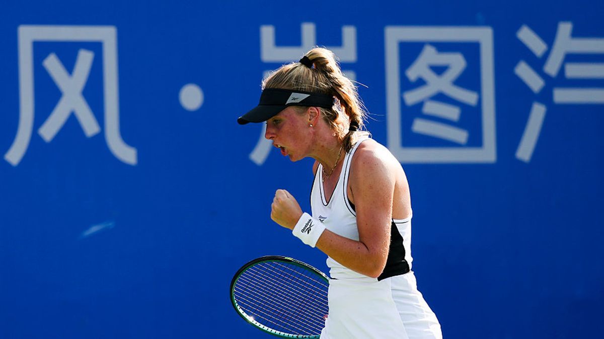 Getty Images / WUHAN OPEN OFFICIAL 2025 / Na zdjęciu: Magdalena Fręch