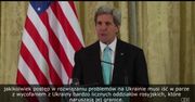 Mocne oświadczenie Kerry'ego: Żadnych rozmów o Ukrainie bez Ukrainy