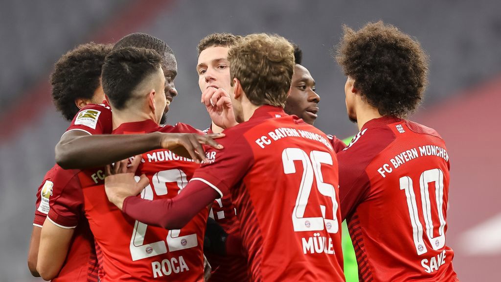 Zdjęcie okładkowe artykułu: Getty Images / Roland Krivec/DeFodi Images  / Na zdjęciu: Piłkarze Bayernu Monachium