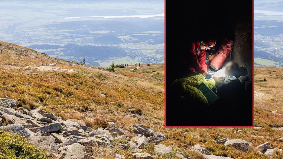 63-letni turysta upadł w Jaskini Malinowskiej