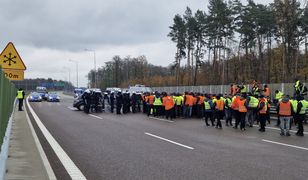 Na drogę wyszli Ukraińcy. Reakcja na protest polskich przewoźników