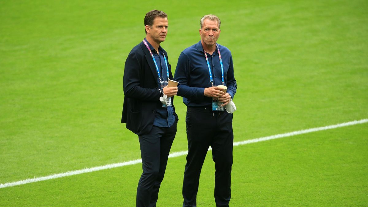 Getty Images / Simon Stacpoole/Offside/Offside  / Na zdjęciu: Oliver Bierhoff i  Andreas Koepke