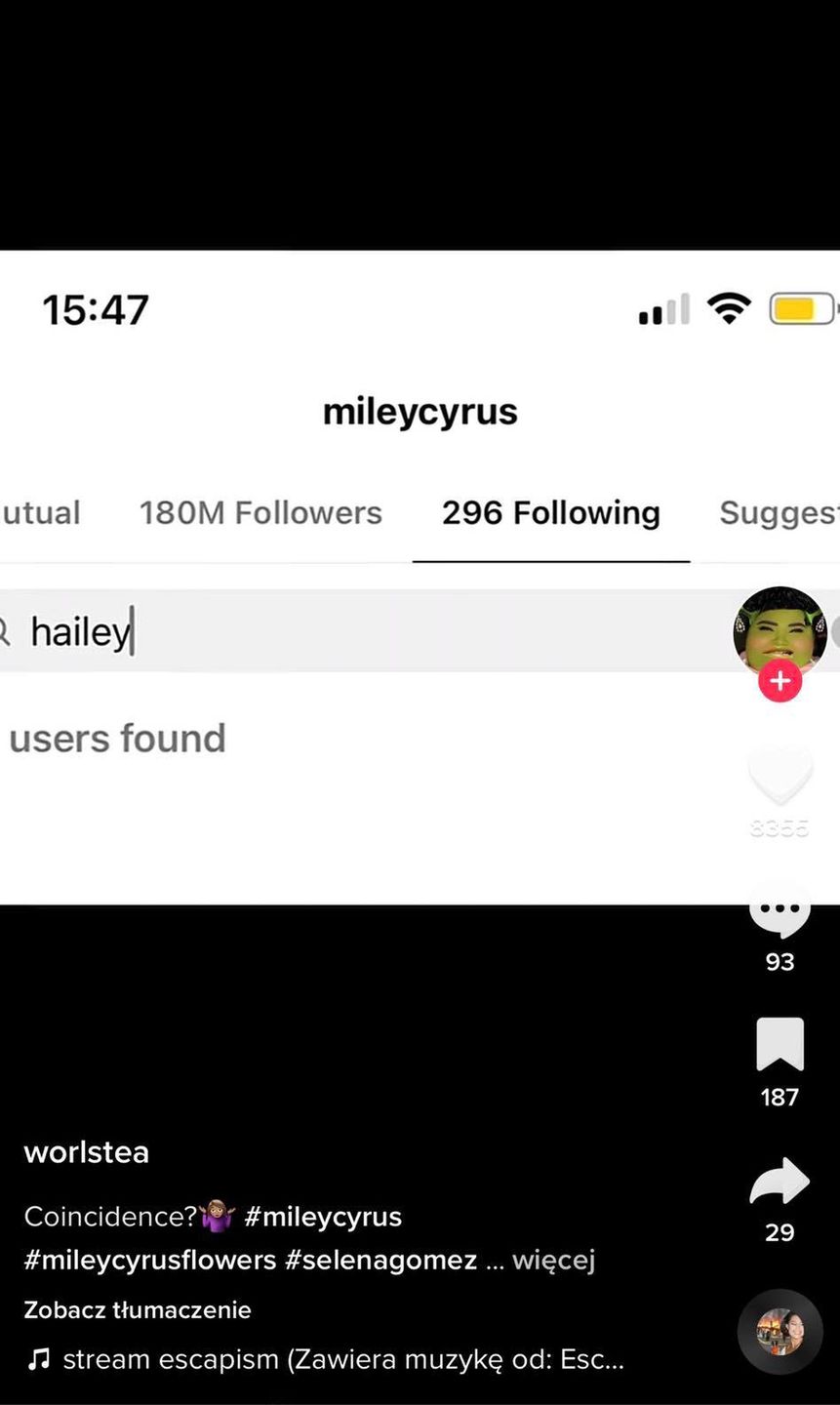 Hailey Bieber ukarana za docinanie Selenie Gomez