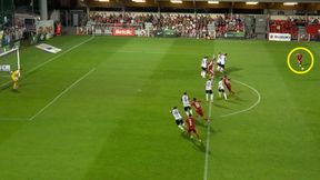 Cudowny gol w I lidze. Lepiej strzelić się nie dało