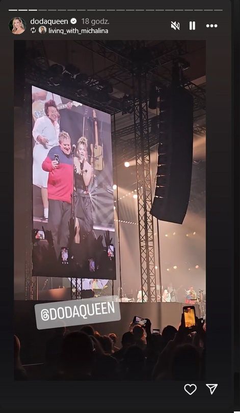 Doda i Kazik Staszewski podczas koncertu 