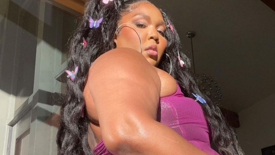 Lizzo w walentynki wyglądała kwitnąco