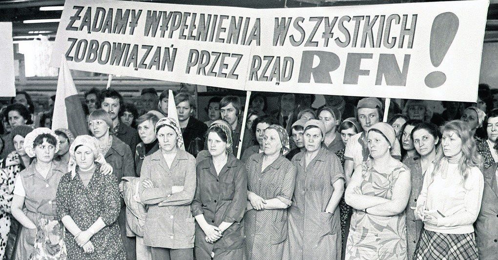Łódzkie: Historia buntu włókniarek przeciw podwyżkom