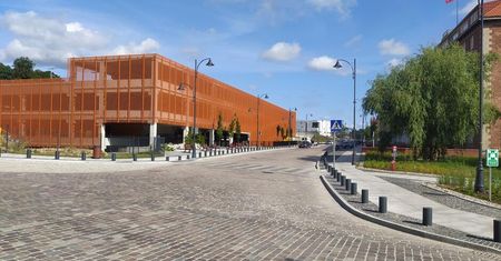 Nowy parking kubaturowy w centrum Gdańska. Pod nim XVII-wieczny bastion