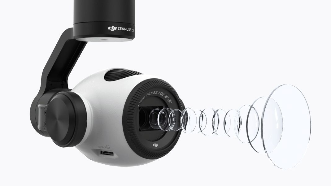 DJI Zenmuse Z3 - pierwszy dron z zoomem optycznym 1