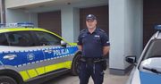 Jechał na służbę, gdy odebrał alarmujący telefon. Policjant z Brodów pomógł 47-latkowi z podejrzeniem zawału