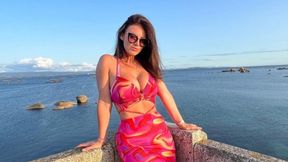 #dziejesiewsporcie: Nie mogła sobie tego odmówić. Miss Euro zrobiła show na plaży
