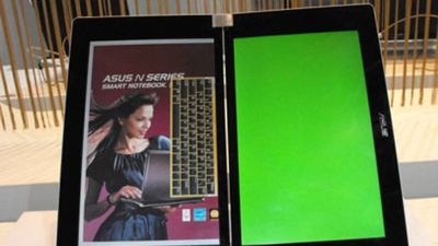 Asus Dual Panel Koncept na targach CeBIT 1