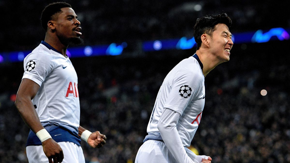 Na zdjęciu od lewej Moussa Sissoko i Heung-min Son