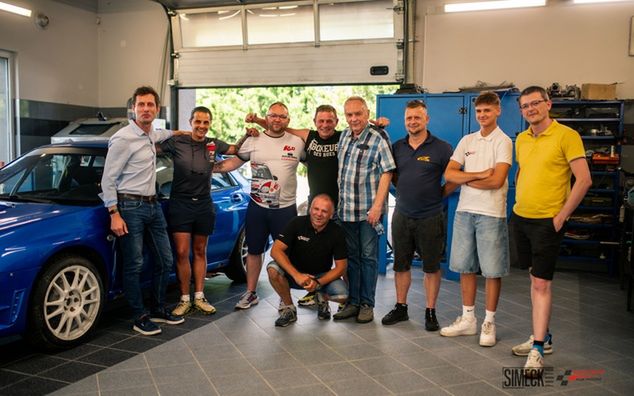 Leszek Kuzaj już wkrótce znów zasiądzie w Subaru (fot. Polski Rajd Legend)