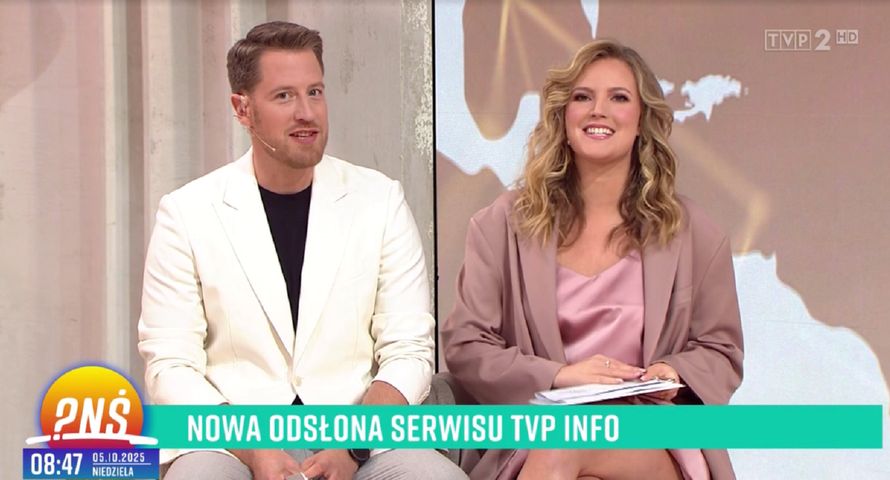 Nowa odsłona serwisów od TVP Info w "Pytaniu na śniadanie"