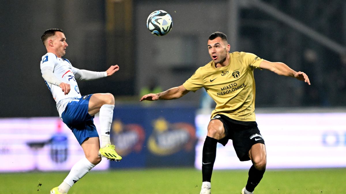 PAP / Darek Delmanowicz / Mecz PKO Ekstraklasy: Stal Mielec - Puszcza Niepołomice