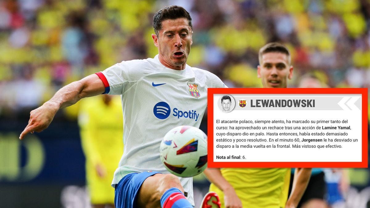 Getty Images / Ivan Terron/Europa Press oraz Marca.com / Robert Lewandowski - po ponad trzech miesiącach przerwy - wpisał się na listę strzelców hiszpańskiej ekstraklasy.