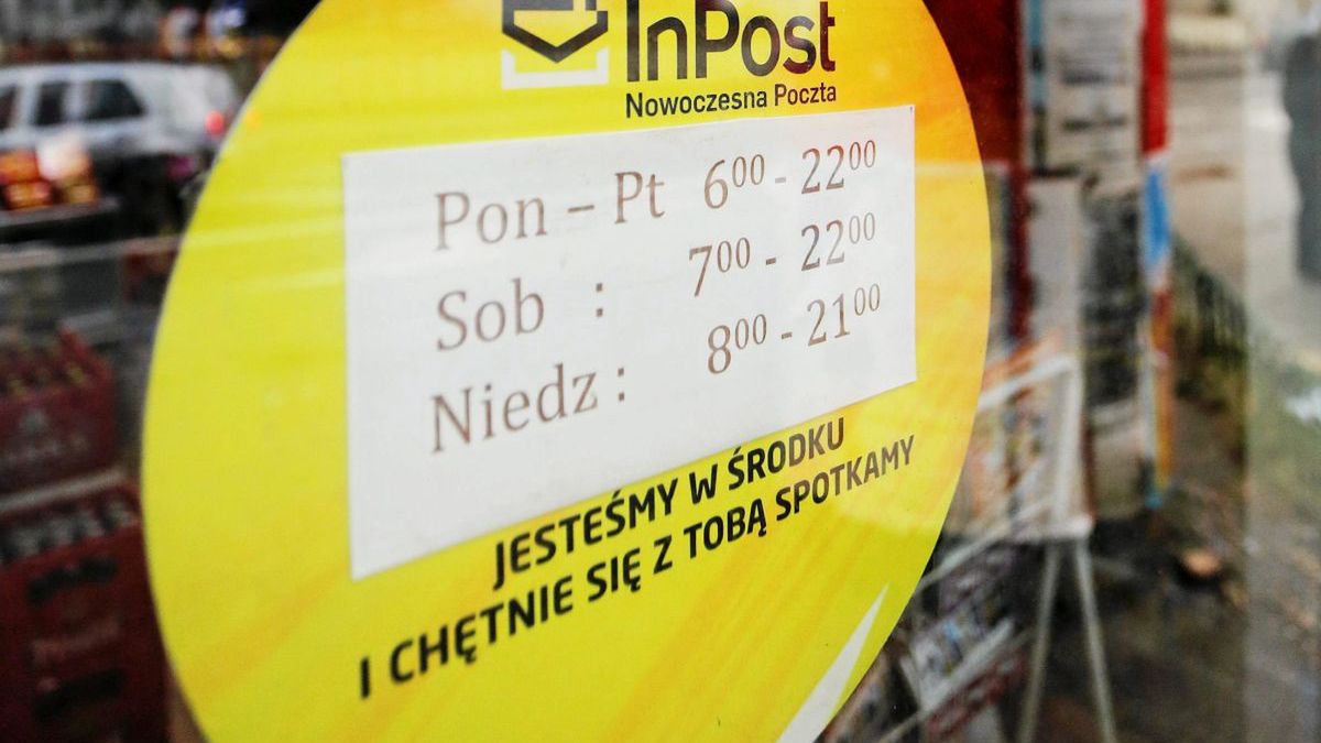 Punkty odbioru przesyłek InPost znajdowały się m.in. w sklepach monopolowych