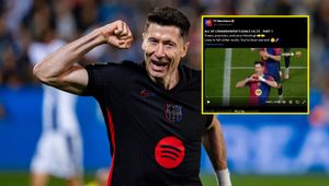 Można oglądać bez końca. Barca z dumą przypomniała, co zrobił Lewandowski