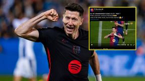 Można oglądać bez końca. Barca z dumą przypomniała, co zrobił Lewandowski