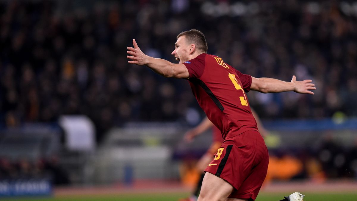 Newspix / SPORTPHOTO24 / Edin Dzeko (AS Roma)