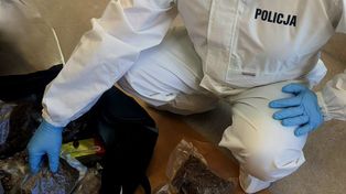 Policyjny spaniel odnalazł ponad trzy kilogramy narkotyków