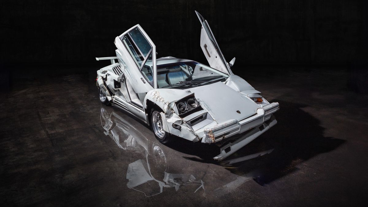 Lamborghini Countach Wilka z Wall Street
