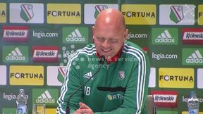 Konferencja trenera Berga po polsku? "Jeszcze za wcześnie, nie jestem najlepszym uczniem"