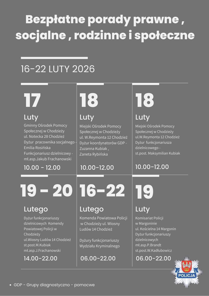 Tydzień Pomocy Ofiarom Przestępstw