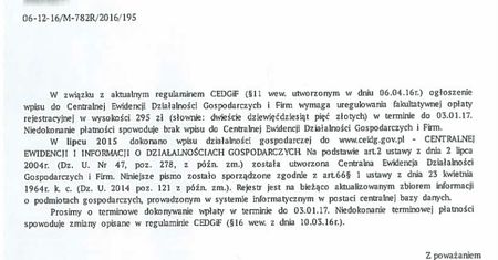 Oszustwo na rejestr. Przedsiębiorcy wciąż dostają podrobione listy