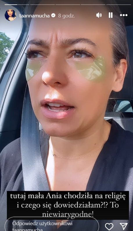 Anna Mucha na Instagramie