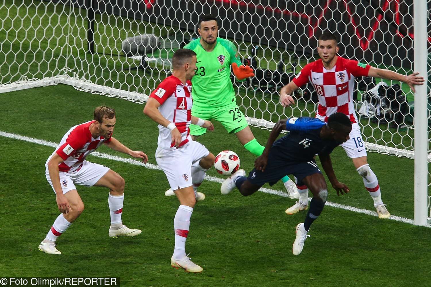 FINAŁ Mundial 2018 - Francja - Chorwacja 2 - 4