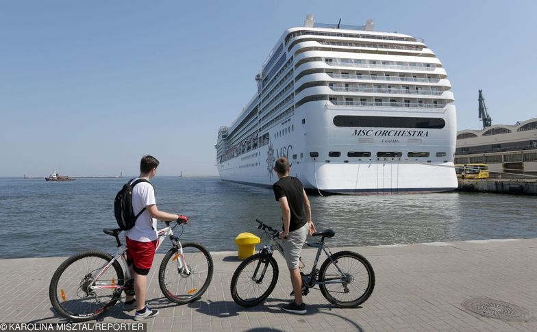 Poprzednio luksusowy statek wycieczkowy MSC Orchestra zawinął do gdyńskiego portu w lipcu 2014 roku.