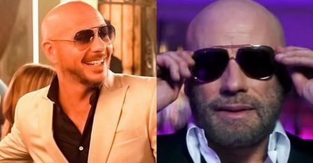 John Travolta wystąpił w teledysku... Pitbulla. Po latach ponownie wkroczył na parkiet