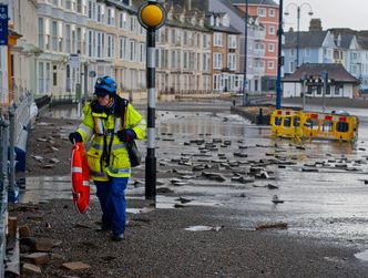 Sztorm sieje spustoszenie w Wielkiej Brytanii