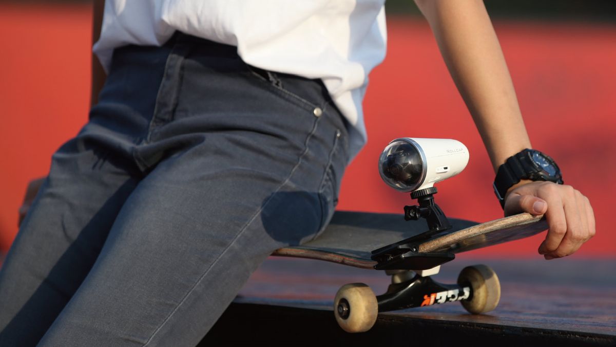 ZeroTech Rollcap: pierwsza kamera sportowa 4K z wbudowanym, 3-osiowym gimbalem 1