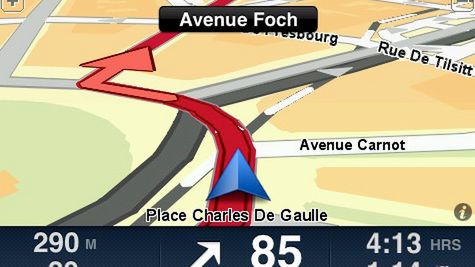 TomTom dla iPhone'a dostępny w App Store 1