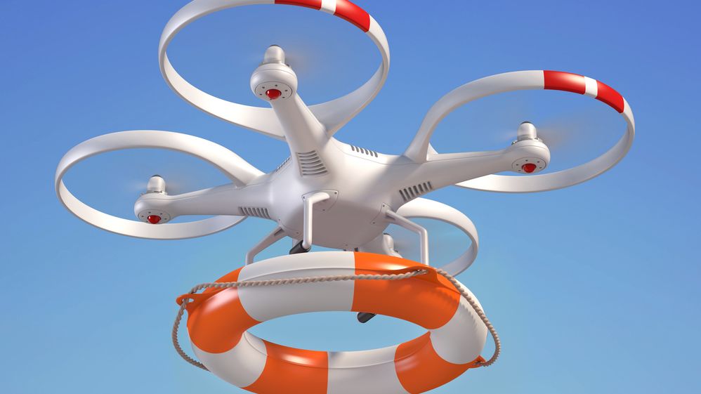 Dron ratownik wyciągnie topiącego. Żaden sprzęt nie uchroni jednak przed ludzką głupotą 1