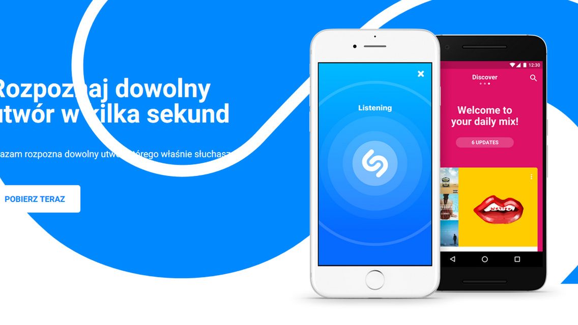 Shazam jest dostępny na smartfony od 2008 roku.