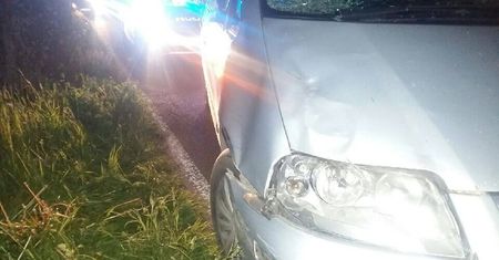 Wypadek w Dobrzyniewie. Nie żyje pieszy
